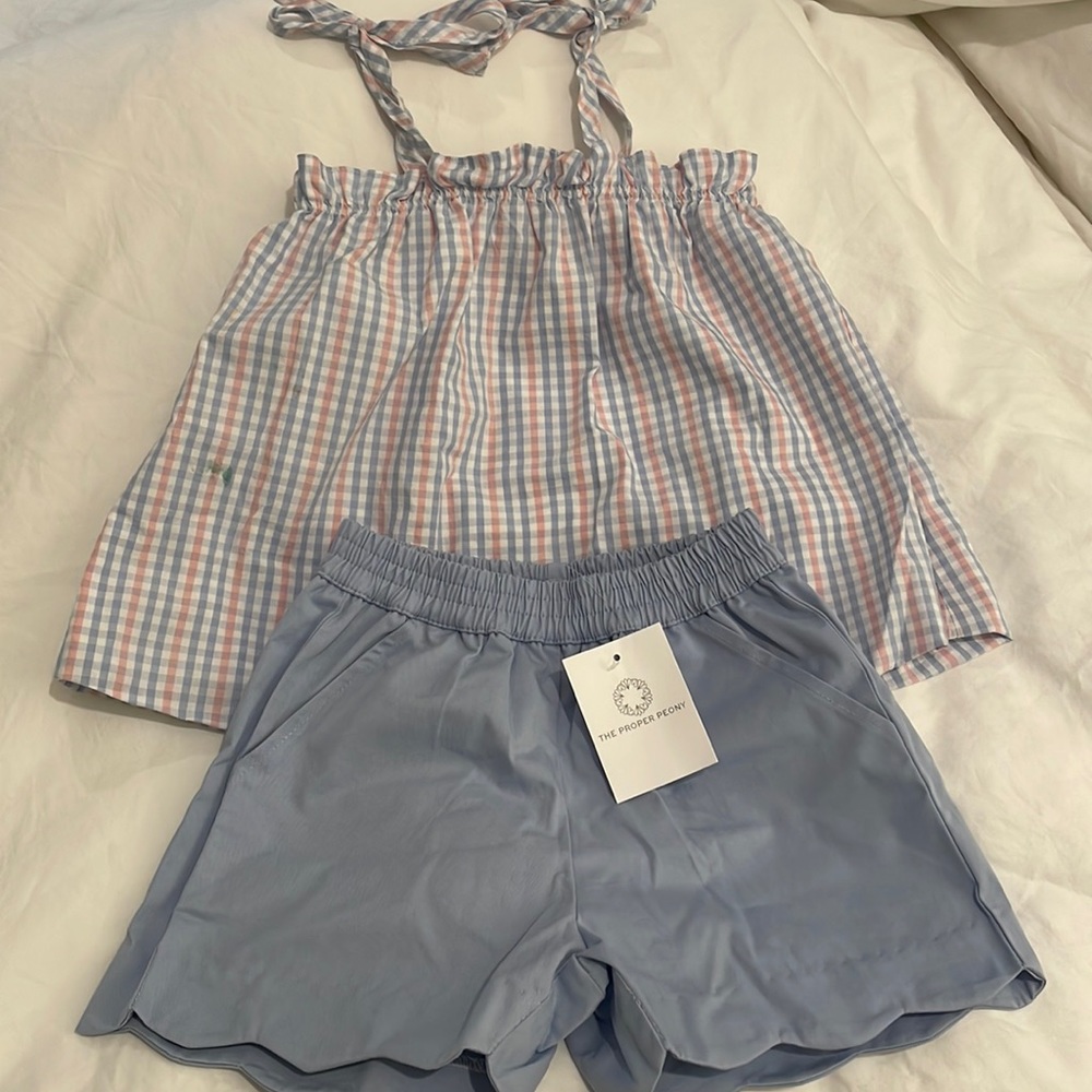 The Beaufort bonnet top with nwt proper peony shorts 5